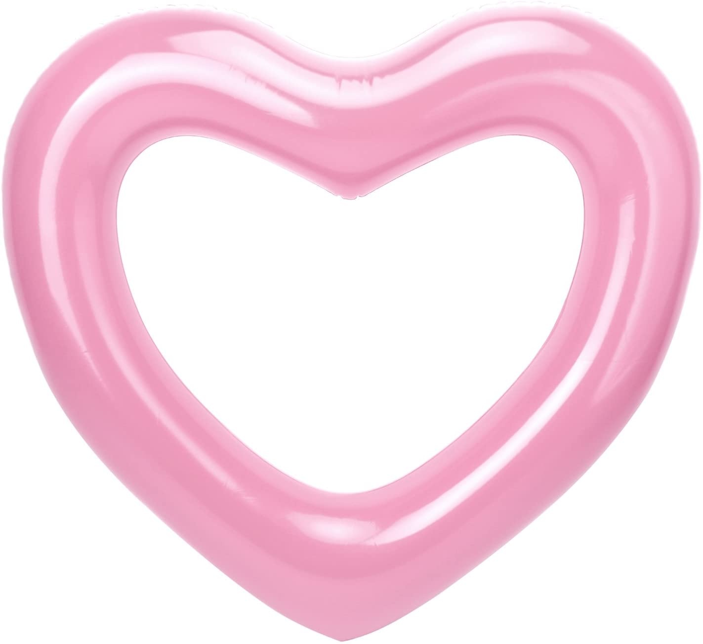 Heart-shaped swimming ring Inflatable swimming ring pool floating Summer beach pool party toys for children and adults