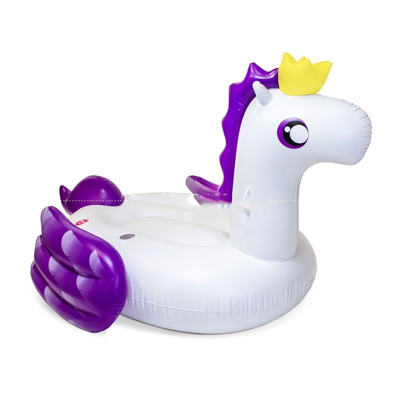 Inflatable giant flying horse floating toy water floating row PVC inflatable flying horse swimming pool floating mount