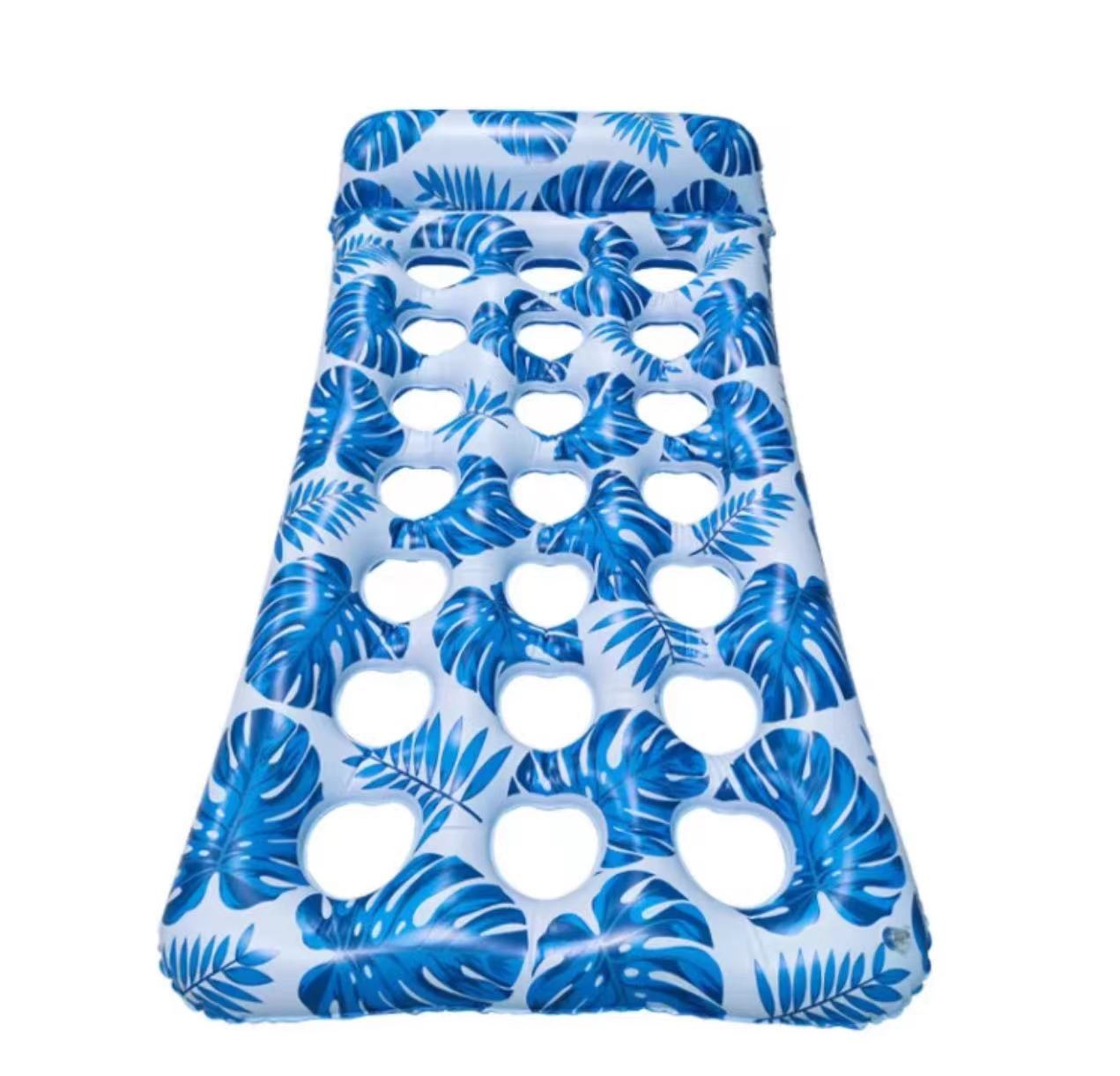 Hot sellingCustom OEM inflatable water floating mattress bed beach mat for swimming inflatable pool float  View More
