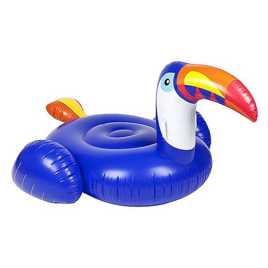 New item float 0.3mm Inflatable Big Mouth Bird float for Air Cushion