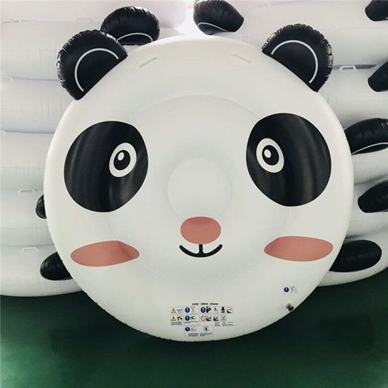 Latest design float 0.3mm Inflatable Lovely Panda float for water Cushion