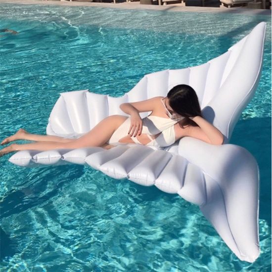 Relaxing float inflatable White Wing Float for playing with best friends