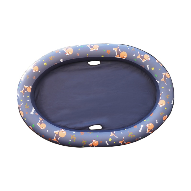 Pet floating row SwimWays spring floating paddle paw dog inflatable swimming pool buoy for pets bathing