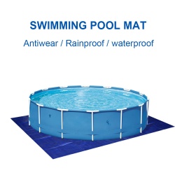 Ground round frame pool set suitable for children and adults swimming pool inflatable pool durable and lightweight PVC material