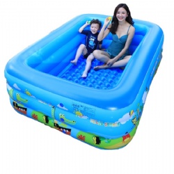 summer water inflatable swimming pool portable with high quality pvc material for kids and adults outdoor water parties durable