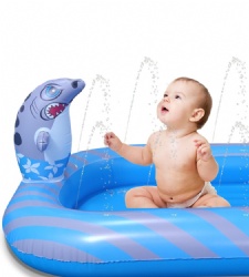 Inflatable sprinkler swimming pool water toy wading pool summer innovative children's pool outdoor backyard for children