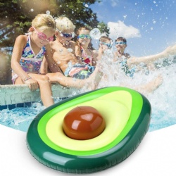 Adult inflatable swimming pool float large avocado floating ball big water floating floating toys fun pool party beach swim