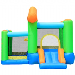 Inflatable castle outdoor small slide children trampoline outdoor home naughty castle playground toy ocean ball trampoline
