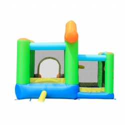 Inflatable castle outdoor small slide children trampoline outdoor home naughty castle playground toy ocean ball trampoline