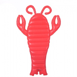 New Lobster Floating Drainage Mount Animal Floating Bed Inflatable PVC Waterbed Spot Wholesale pool float row for summer banana summer toy