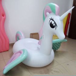Unique Giant Inflatable Sweet Candy Unicorn Pool Floats for Water Rafts