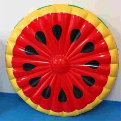 Fruit PVC float with Inflatable Watermelon float for Pool play with friends
