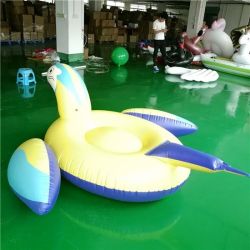 Heavy Duty Vinyl float Inflatable Parrot Bird pool Float for Raft Water Lounge