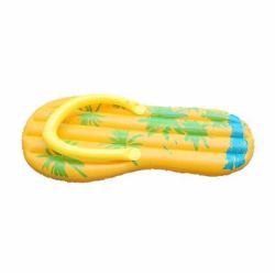 Eco- friendly PVC Giant inflatable Colorful Slipper Float for Swimming