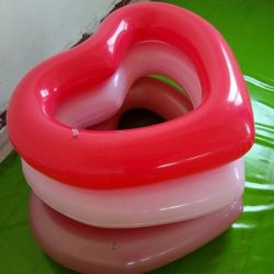 Amazing Design with inflatable Sexy Red Heart love Float on Sale