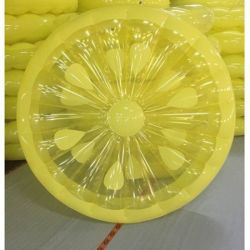 Support Large Inflatable round Lemon shape float for party fun play