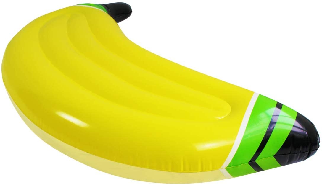 Banana Pool Swimming RingLarge Inflatable Fruit TubeFloating Banana